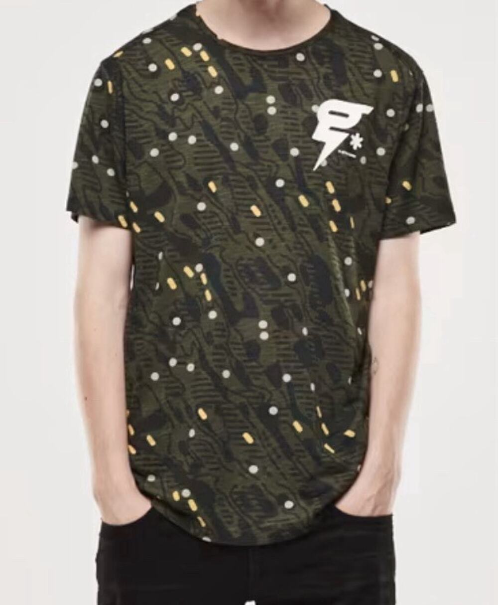 G-Star RAW Men's Size XL Camouflage T-Shirt Crew Neck